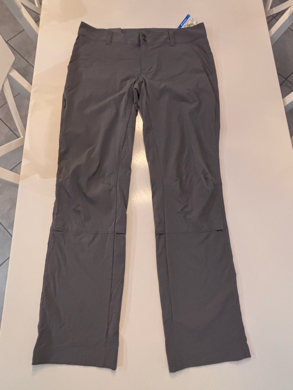 Columbia Saturday Trail Stretch Pants, Gray. Women’s 14 Long. New with tags! - Picture 8 of 16